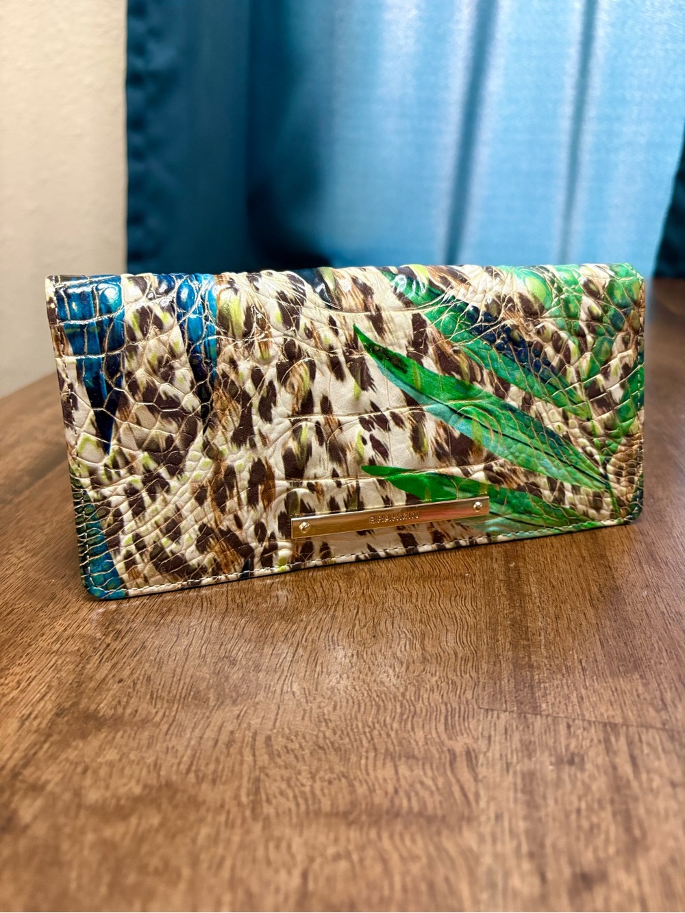 Brahmin EUC Ady - Botanica Melbourne - Leopard - Tropical - Like New